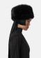 náhled Dámská čepice APPARIS Margot Sable Pillbox Hat Noir