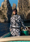 náhled Dámská mikina Goldbergh Solara Track Jacket Black/White