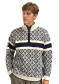 náhled Pánský svetr Dale of Norway Cortina 2026 Masc. Sweater Navy Offwhite