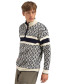 náhled Pánský svetr Dale of Norway Cortina 2026 Masc. Sweater Navy Offwhite