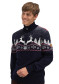 náhled Pánský svetr Dale of Norway Dale Christmas Masc Sweater Navy Offwhite Redrose