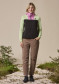 náhled Maloja Mikina SUNFLOWERM.deep black multi
