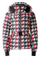 náhled Dámská péřová bunda - Perfect Moment Candice Ski Parka Houndstooth