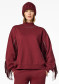 náhled Dámský svetr Goldbergh Frenzy crew neck sweater vino rosso