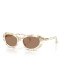 náhled Sluneční brýle Dolce & Gabbana DG4519 34617354 Pearl havana cream/Jednobarevná hnědá