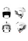 náhled Lyžařská helma Briko VULCANO 2.0 MIPS-SHINY WHITE BLACK-helma