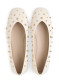 náhled Dámské kožené balerínky Marc Cain AC SF.01 L06 Flats Off-White 110