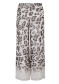 náhled Dámské kalhoty Sportalm Faelan Print 650303 Elk Horn (81)