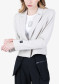 náhled Dámský cropped blazer Sportalm Dominga 150085 Flint Grey (07)
