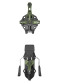 náhled Skialpové vázání ATK RAIDER 13 EVO CAMO GREEN ALL