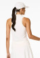 náhled Dámský top Goldbergh Caroline Sleeveless Polo Top White