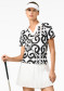 náhled Dámské tričko Goldbergh Azore Polo Top Black/White