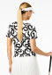 náhled Dámské tričko Goldbergh Azore Polo Top Black/White