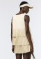 náhled Dámský top Goldbergh Bellavita Sleeveless Top Champagne
