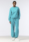 náhled Dámská mikina Goldbergh Relax Sweater Turchese
