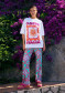 náhled Dámskké kalhoty Goldbergh Tropina Pants Turchese