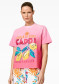 náhled Dámské tričko Goldbergh Loredana Short Sleeve Top Italian Rose