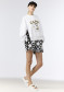 náhled Dámské šortky Goldbergh Nola Short Black/White