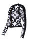 náhled Dámský top Goldbergh Rafaella Long Sleeve Zip Rashguard Black/White