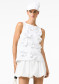 náhled Dámský top Goldbergh Lusha Sleeveless Top White