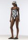 náhled Goldbergh Costella Bathing Suit Black/White