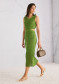 náhled Dámské šaty Marc Cain AC 21.56 M25 Dress Garden Green 526