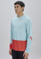náhled Pánský cyklistický dres POC M's Motion Air L/S Jersey Lazurite Blue/Carnelian Orange