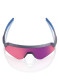 náhled Sluneční brýle 100% Slendale SL Satin Storm Metallic - Purple Mirror Lens