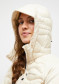 náhled Dámská bunda Peak Performance Helium Hybrid Down Hood Jkt W Sand Fog N36