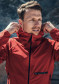 náhled Pánská bunda Martini Hillclimb HS Hooded Jkt M Red Moon/Red Moon 560/560