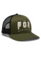 náhled Kšiltovka Fox Block Mesh Trucker Hat Army