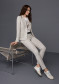 náhled Dámské kalhoty Marc Cain BS 81.27 J11 Pants Smoke 182