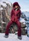náhled Dámské kalhoty Sportalm Kigati CH 750091 Dark Burgundy