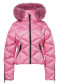 náhled Dámská bunda Goldbergh Harumi Ski Jacket Faux Border Pink Cosmos
