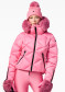 náhled Dámská bunda Goldbergh Harumi Ski Jacket Faux Border Pink Cosmos