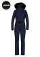 náhled Dámská kombinéza Goldbergh Parry Long Ski Suit Faux Border French Blue