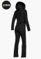 náhled Dámská kombinéza Goldbergh Parry Long Ski Suit Faux Border Black