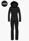 náhled Dámská kombinéza Goldbergh Parry Long Ski Suit Faux Border Black