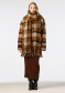 náhled Dámská šála Goldbergh Akiko Scarf Deep Mocha