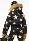 náhled Dámská bunda Goldbergh Shinnen Ski Jacket Faux Border Black/Gold