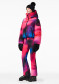 náhled Dámská bunda Goldbergh Sansu Ski Jacket Faux Border Night Runner Bold