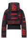 náhled Dámská bunda Goldbergh Gaito Ski Jacket Street Signs Black/Red