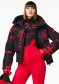 náhled Dámská bunda Goldbergh Gaito Ski Jacket Street Signs Black/Red