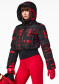 náhled Dámská bunda Goldbergh Gaito Ski Jacket Street Signs Black/Red