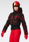 náhled Dámská bunda Goldbergh Gaito Ski Jacket Street Signs Black/Red