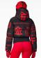 náhled Dámská bunda Goldbergh Gaito Ski Jacket Street Signs Black/Red