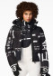 náhled Dámská bunda Goldbergh Gaito Ski Jacket Street Signs Black/White