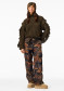 náhled Dámské kalhoty Goldbergh Mizu Pants Army Print