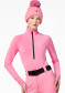 náhled Dámský rolák Goldbergh Sanoko Ski Pully Pink Cosmos