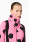 náhled Dámský nákrčník Goldbergh Tama Neckwarmer Dots Pink Cosmos